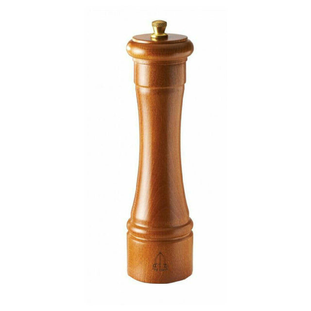 Omcan 43667 (43667) TRE SPADE Pepper MIll 21 Cm (8-1/4") Tall Dark Italian Beech Wood Finish