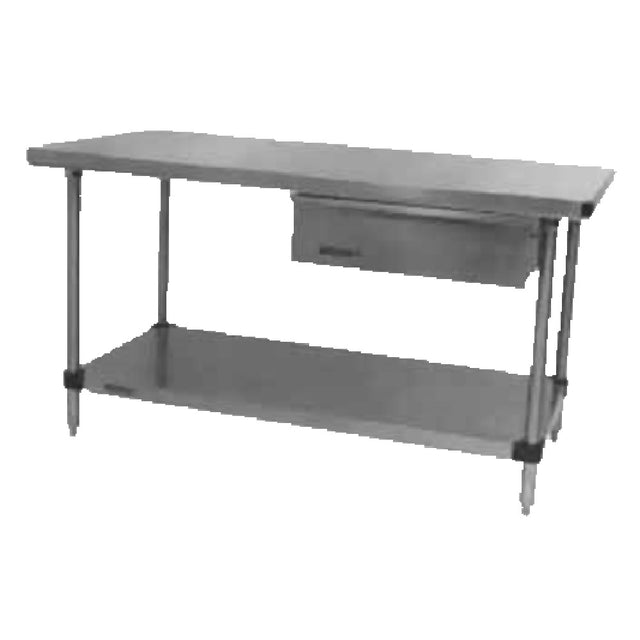 Metro WT306FS HD Super™ Work Table 60"W X 30"D 14/304 Stainless Steel Top