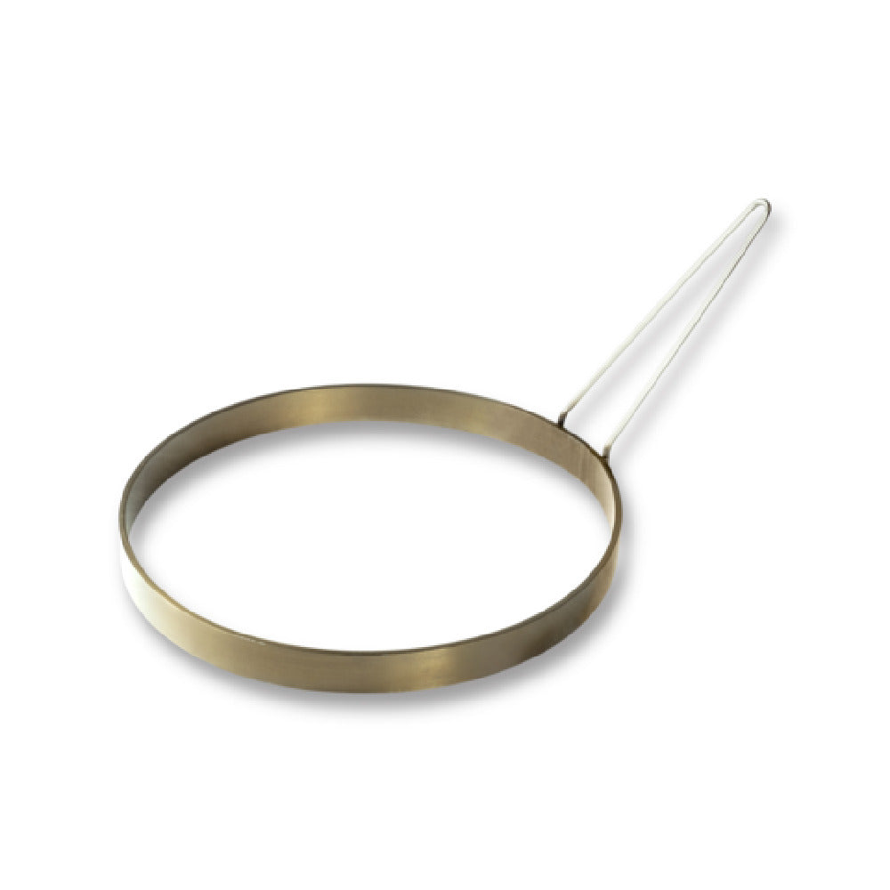 Chicago Metallic 48002 Egg Omelet Ring 8" Carbon Steel With 5" Stainless Steel Wire Handle
