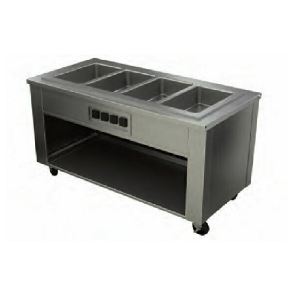 Alluserv AHF2 Evolution Series Electric Hot Food Counter Mobile 38"W X 32-1/2"D X 36"H