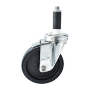 BK Resources 5SS-1RA-LDP-TLB - Swivel Caster, 1" Expanding Stem, 5" Polyolefin Wheel