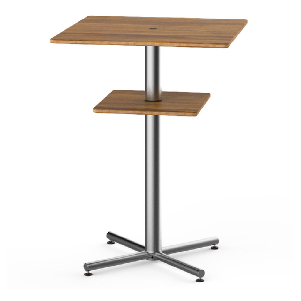 Steelite MGCPBS02BSXX Mogogo Buffet Solutions Polo Bar Table 30" X 30" X 42-1/2"H