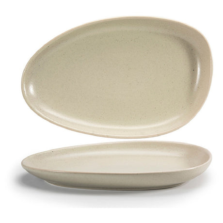 FOH SPT056MUP20 Kiln® Plate 14" X 9" X 1-1/2" Oval