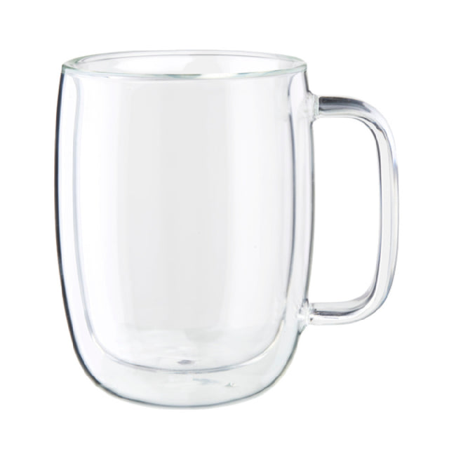 Zwilling 39500-093 Sorrento Plus Latte Glass Mug Set 15 Oz. (450ml) Double Wall