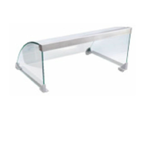 Hubert 66882 - Sneeze Guard For Roller Grill, 21"W X 15"D X 6"H, Compatible With Model 30Y-012