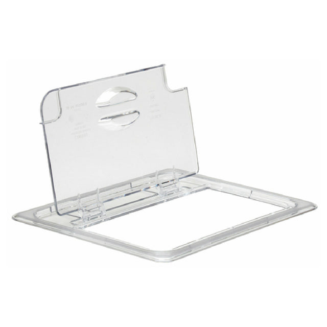 Cambro 20CWLN135 Camwear® FlipLid® Food Pan Cover 1/2 Size Notched