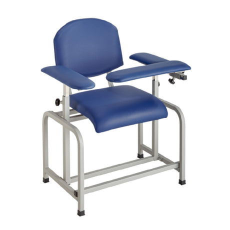 Alpine Industries ADI997-01-BLU Blood Drawing Chair Padded Phlebotomy