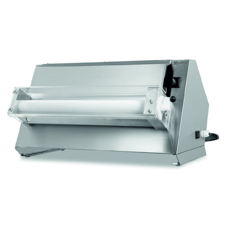 AMPTO LAM050U Pizza & Bread Dough Sheeter Countertop Sheets Dough Balls Up To 17-3/4" In Diameter