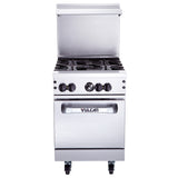 Vulcan 24S-4B_NAT (Quick Ship) Endurance™ Restaurant Range Gas 24"