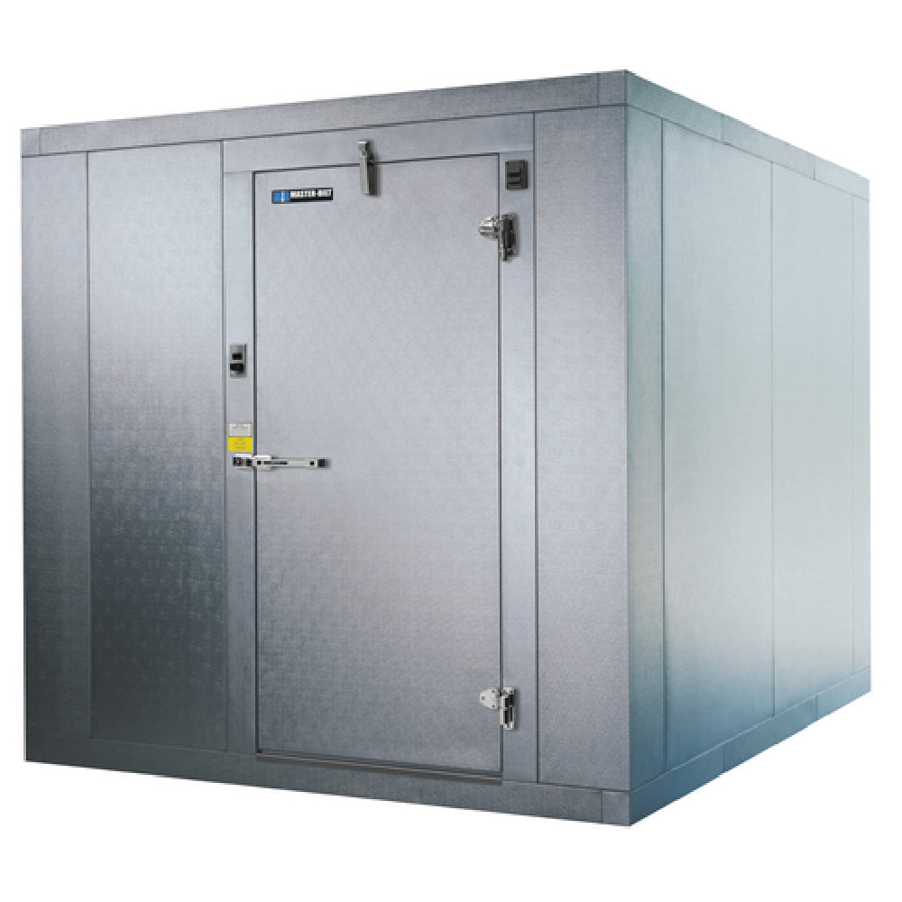 Master-Bilt 6X10X7-7 Quick Ship Indoor Walk-In 6' X 10' X 7'-7" H Smooth Aluminum Interior Floor