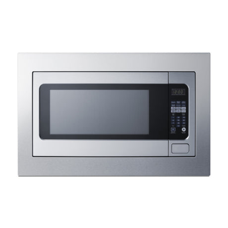 Summit SMBI27TK30 Built-In Microwave 30"W 2.2 Cu.ft Of Interior Cooking Space