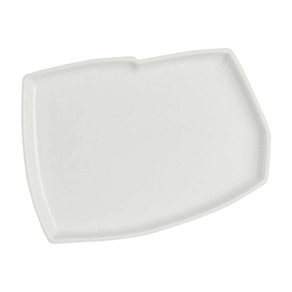 Steelite 51109ST3261 Tray 5.875" X 4.25" X 0.625" White Album
