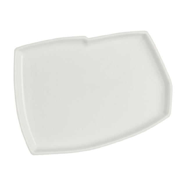 Steelite 51109ST3261 Tray 5.875" X 4.25" X 0.625" White Album