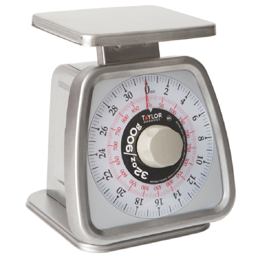 Taylor TS32D Portion Control Scale Analog 32 Oz. X 1/4 Oz./900g X 5 G Capacity