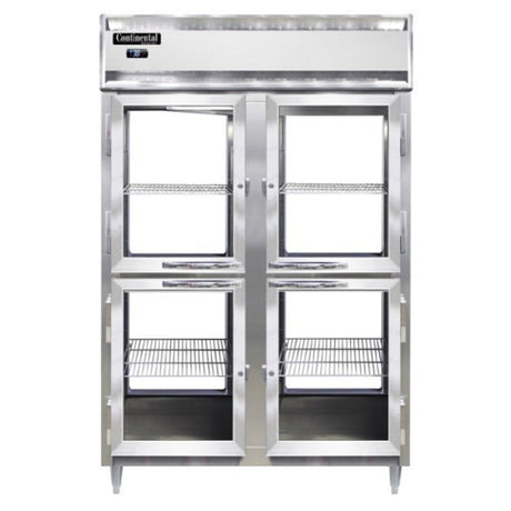 Continental Refrigerator D2RNPTHD-GD-GD Designer Line Refrigerator 50 Cu. Ft. Capacity