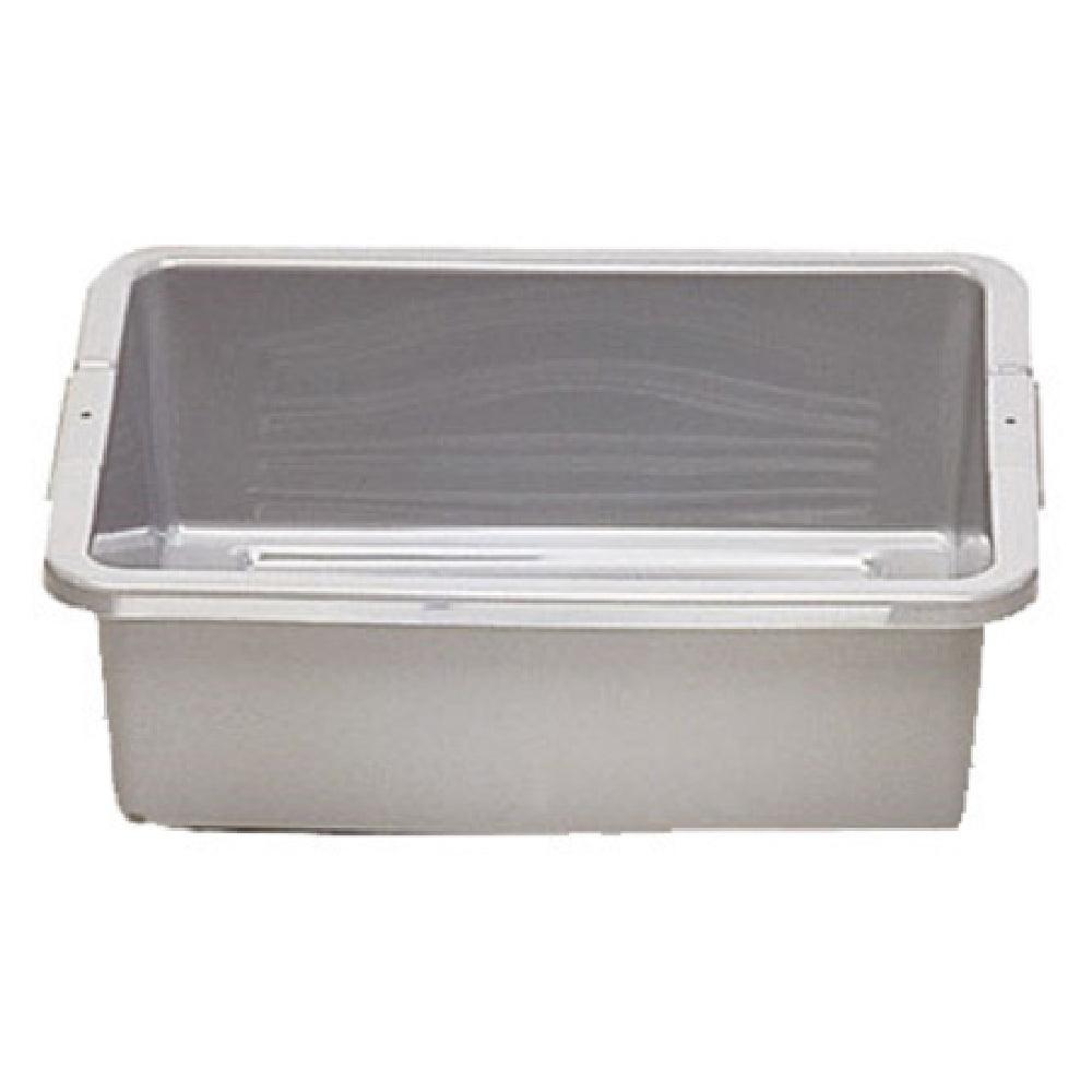 Rubbermaid FG335100GRAY - Bus/Utility Box, 7-1/8 Gallon, 21-1/2"L X 17-1/8"W X 7"H