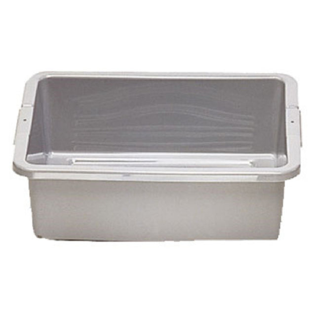 Rubbermaid FG335100GRAY - Bus/Utility Box, 7-1/8 Gallon, 21-1/2"L X 17-1/8"W X 7"H