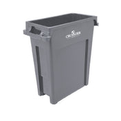 Quantum CTH-16_BLACK - Crusader Thin Container, 16 Gallon, 22"D X 11"W X 25"H