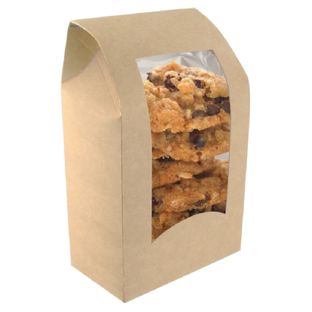 PacknWood 210WRAPX - Grab & Go Wrap/Cookie Sleeve, 24 Oz., 5.9" X 3.7" X 1.9"