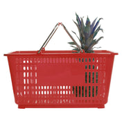 Hubert 14175 - Shopping Basket, 32 Liter, 20" X 14" X 9-3/8"H