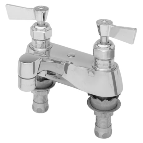 Fisher 1744 Faucet 4" OC Deck Mount With Rigid Spout