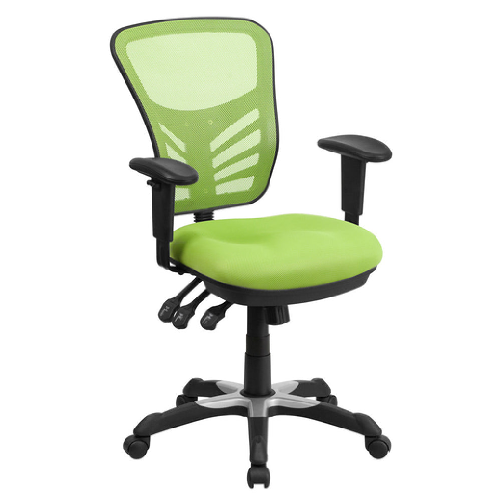 Flash Furniture HL-0001-GN-GG Swivel Task Chair 36-3/4" To 43-1/2" Adjustable Height