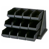 Cambro 12RS12110 Versa Organizer Rack With (12) Bins 25-1/8"L X 21-3/8"D X 14-1/4"H