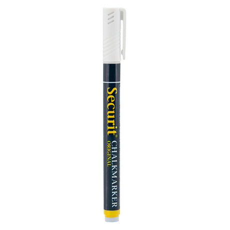 American Metalcraft SMA100WT Securit® Chalk Marker Rain & Smear Proof Use On All Non-porous Surfaces