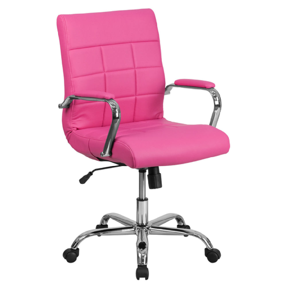 Flash Furniture GO-2240-PK-GG Executive Swivel Office Chair 37" To 40" Adjustable Height