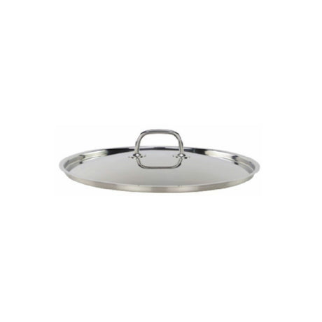 Tuxton WSZW-125 TUXSTEEL 12-5/8" Lid 12.625" Dia. Stainless Steel