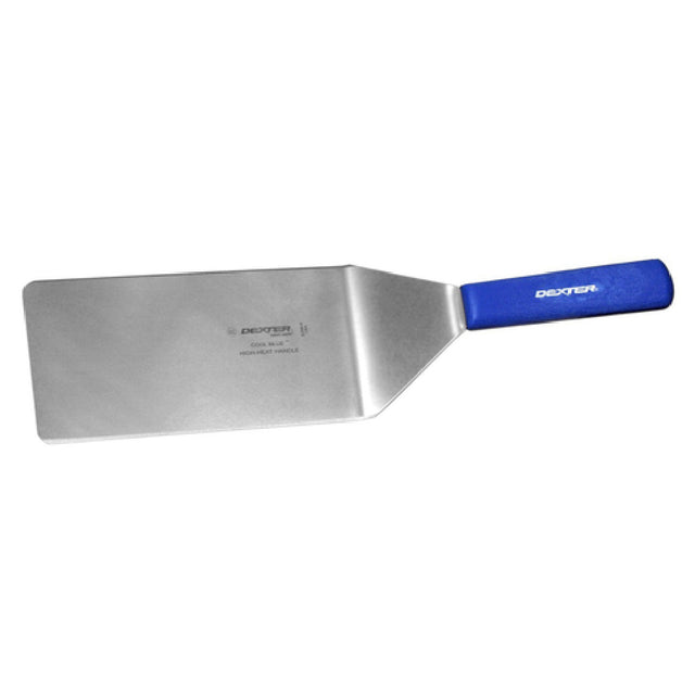 Dexter Russell 19733H Sani-Safe® Cool Blue™ (S289-8H-PCP) Steak Turner 8" X 4" Heat Resistant Handle Up To 500°