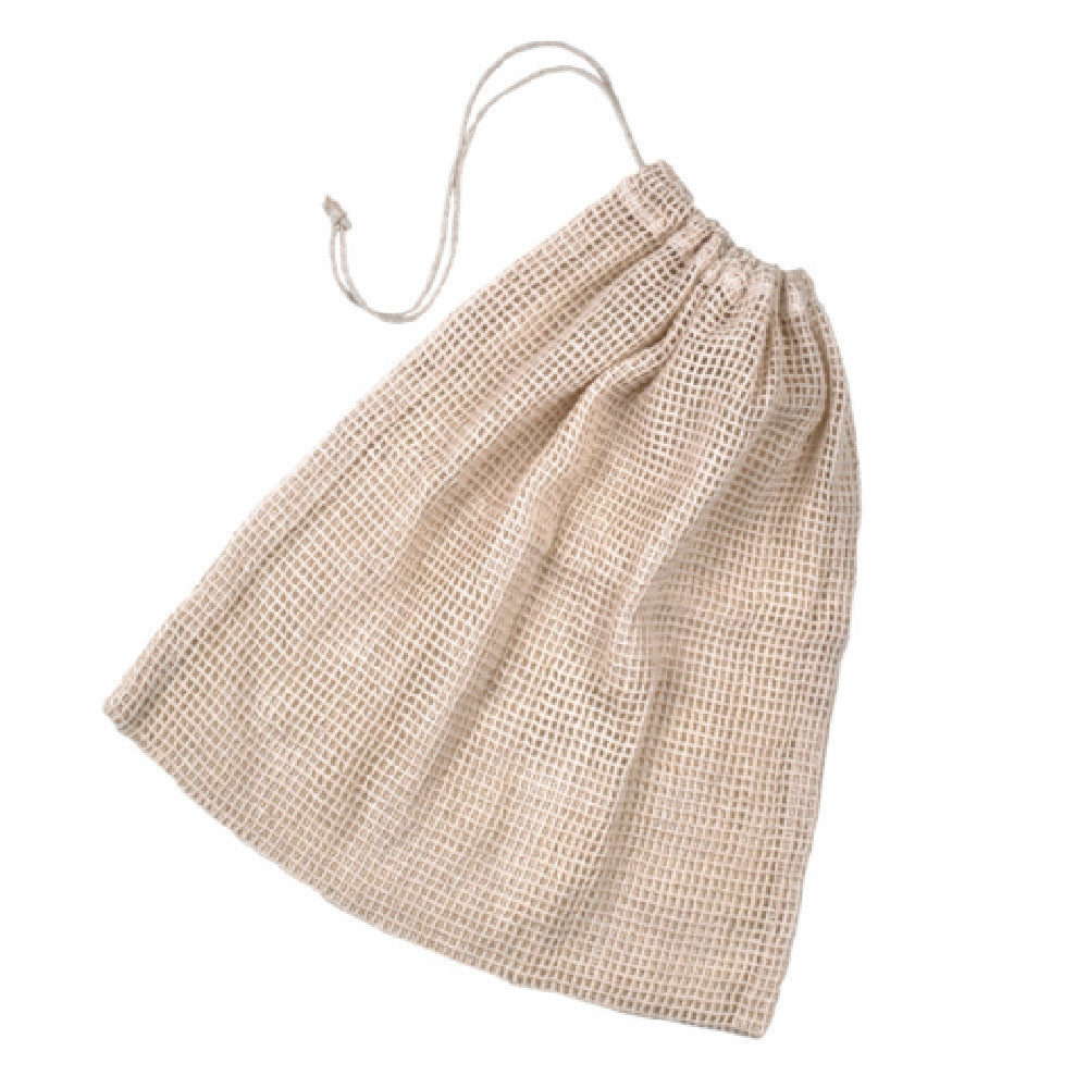 PacknWood 294FIFRUIT3430 - Natural Cotton Mesh Bag, 11.8"W X 13.4"H, (50 Pcs)