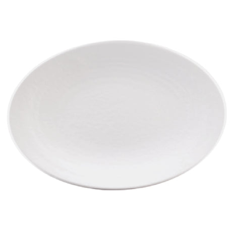 GET Enterprises D812RR-W Elite Global Solutions Platter 12-3/4"L X 8-3/4"W X 1"H Oval