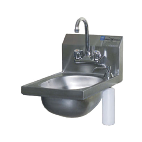 Eagle HSAN-10-F-DS Hand Sink Wall Mount 13-1/2" Wide X 9-3/4" Front-to-back X 6-3/4" Deep Bowl