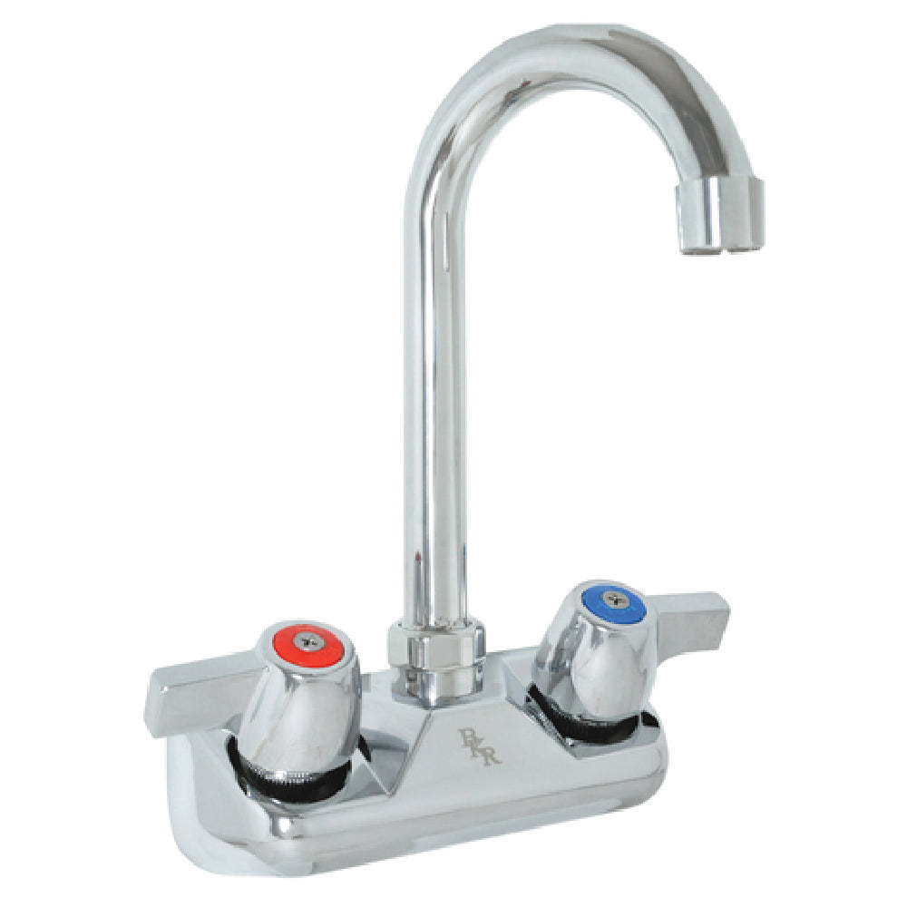 BK Resources BKF-W-5G-G WorkForce™ Standard Duty Faucet Splash-mounted 4" OC