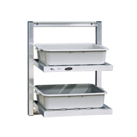 New Age Industrial 98142 Bus Tub Shelf Wall-mounted Universal (2) Tier