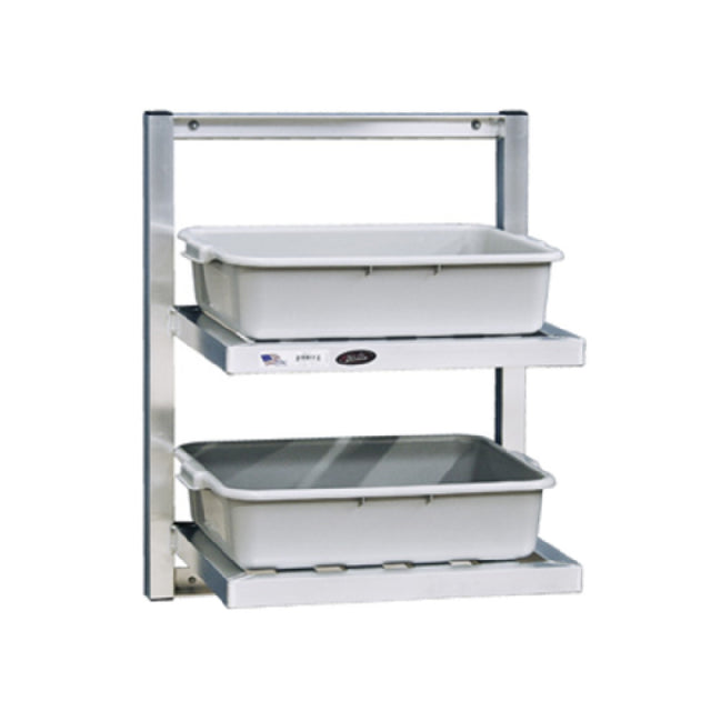 New Age Industrial 98272 Bus Tub Shelf Wall-mounted (2) Tier