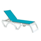 Grosfillex US746241 Jamaica Beach Chaise Stackable Without Arms