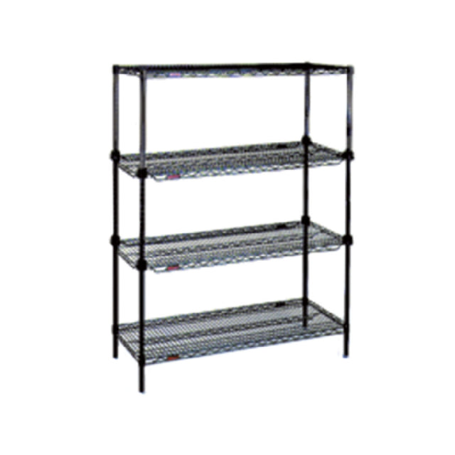 Eagle RS4-63-A1436BL Add-A-Shelf® Starter Unit 4-tier 36"W X 14"D X 63"H