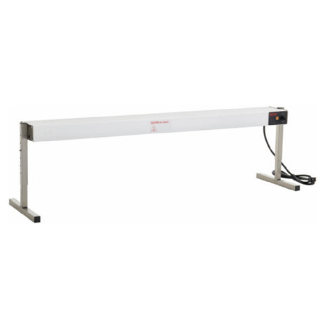 Hubert 116239 - Kratos 28W-594 Countertop Strip Warmer, Stainless Steel, Adjustable T-style Legs