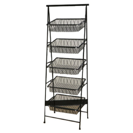 GET Enterprises IR-951T-BK Urban Renewal™ POP™ Pane Stand 23-1/2“ X 14“ X 64" Rectangular