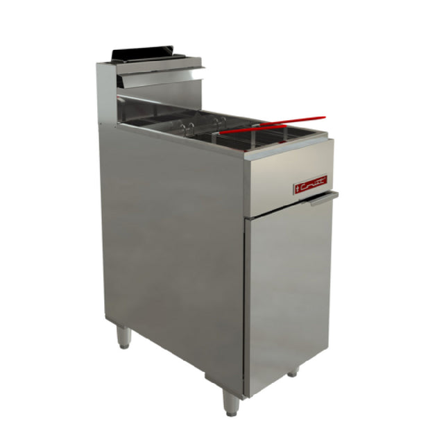 Coriat USA TURBO-20-3Q - Fryer, Gas, Floor Model
