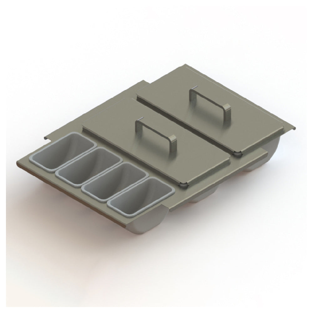 Glastender DICF-16L Drawer Insert Condiments Full