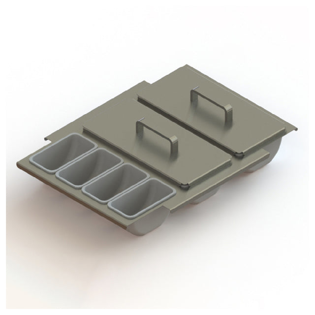 Glastender DICF-16L Drawer Insert Condiments Full