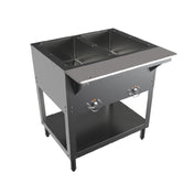 BK Resources ST-SW-2 Steam Table Electric 2-pan Open Well Design