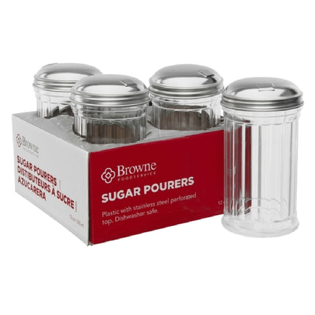 Browne Foodservice 575231 Sugar Pourer 12 Oz. 3" Dia. X 5-3/5"H