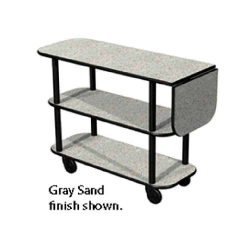 Geneva 36102 Service Cart Rectangular 48"W X 16"D X 35-1/4"H