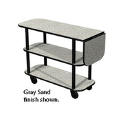 Geneva 36102 Service Cart Rectangular 48"W X 16"D X 35-1/4"H