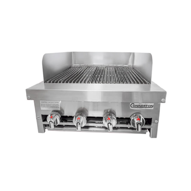 Connerton Cooking CRB-30-F_NAT Charbroiler Floor Model Gas