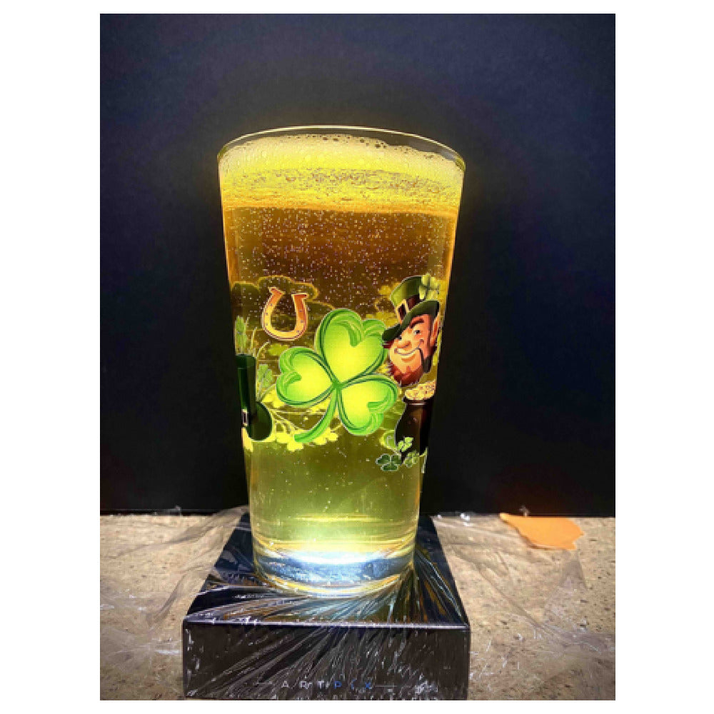 Buccaneer Container Corp 5139STP1 (Buccaneer) St. Patrick's Day Mixing Glass 16 Oz.